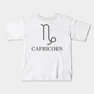 CAPRICORN SYMBOL Kids T-Shirt